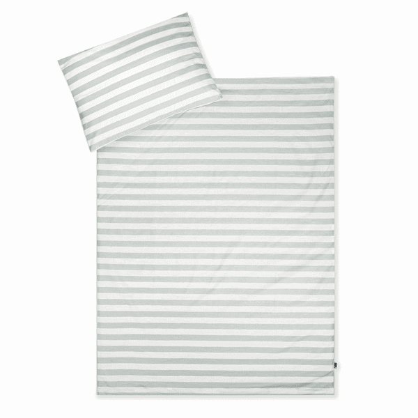 JULIUS ZÖLLNER Parure de lit enfant Organic Stripes 100x135 cm