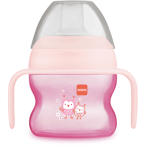 MAM Tasse enfant Starter Cup, 150 ml, hibou