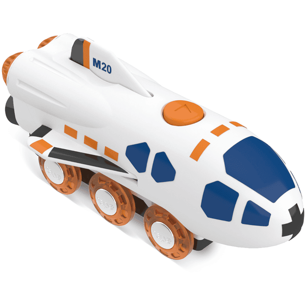 Hape trein space shuttle 2in1