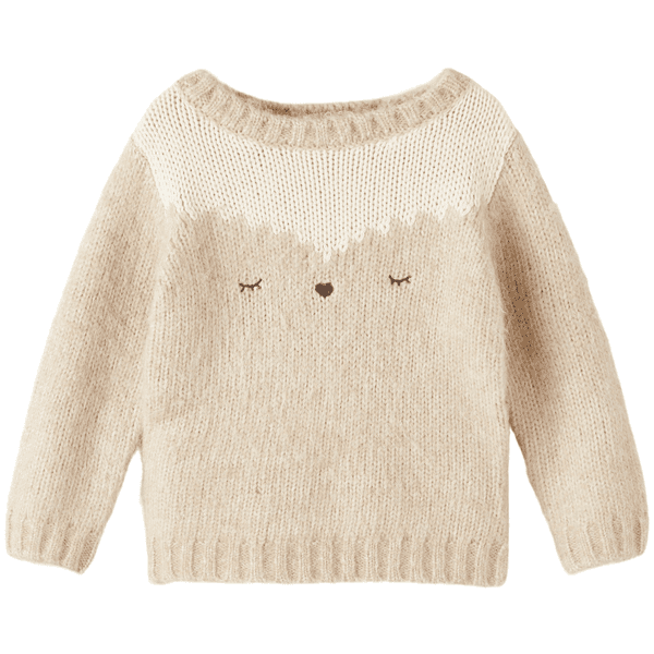 Name it NMMKOLLE - Sweatshirt - peyote melange/beige 