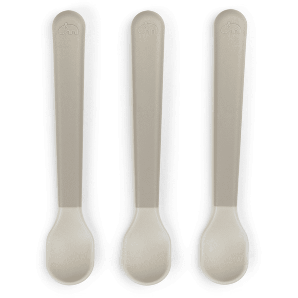 Done by Deer™ Cuillère pour bébé Foodie Easy grip 3pcs sand 