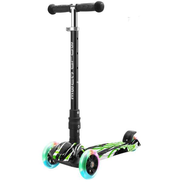 BOLDCUBE Trottinette enfant 3 roues pliable Big Swift Green