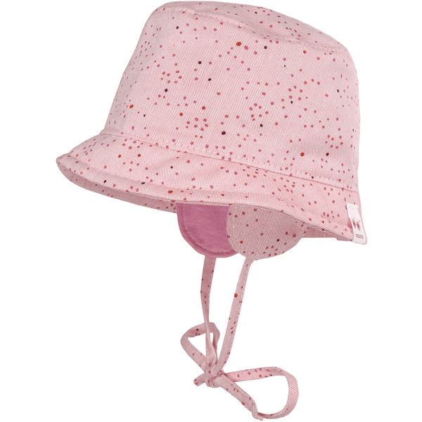 Maximo Chapeau à pois rose pâle 