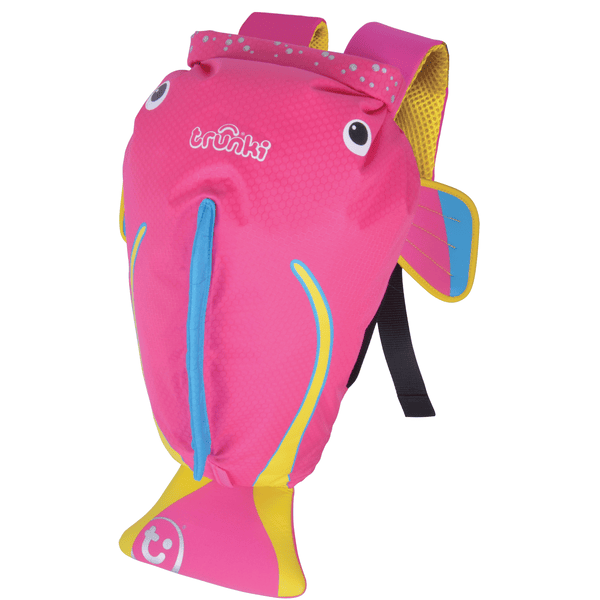 trunki PaddlePak- Vedenpitävä lastenreppu Coral, Pink