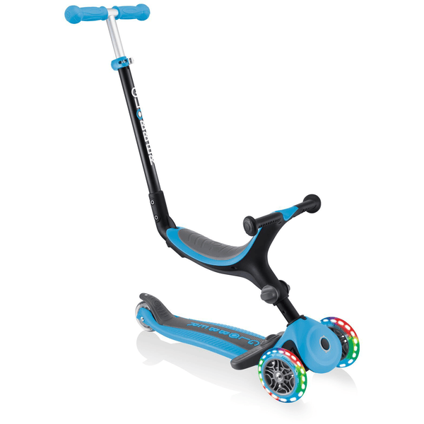 Trottinette Lumineuse Pour Enfants 3 Roues – Bleu – Kevajo