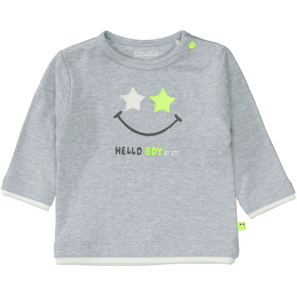 STACCATO Boys Shirt soft grey melange 