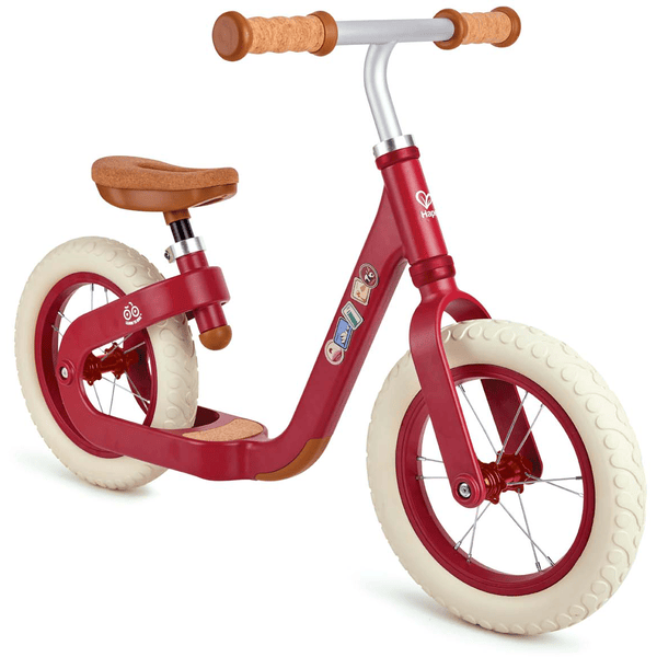 Hape bicicleta sin pedales rojo rosaoazul.es