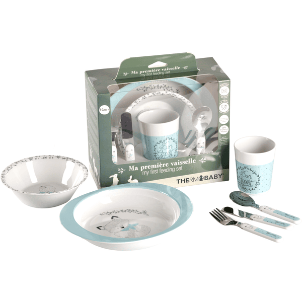 Thermobaby ® Set di stoviglie, melamina forest 