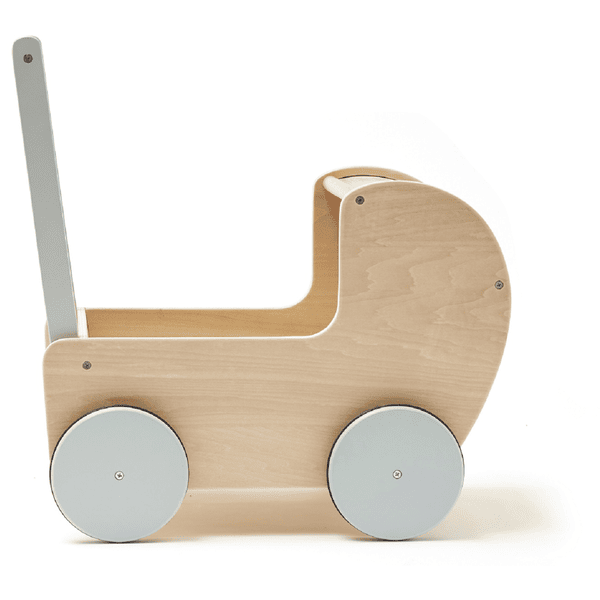 Poussette En Bois Pour Poupée Nature Beige Kid's Concept - Enfant