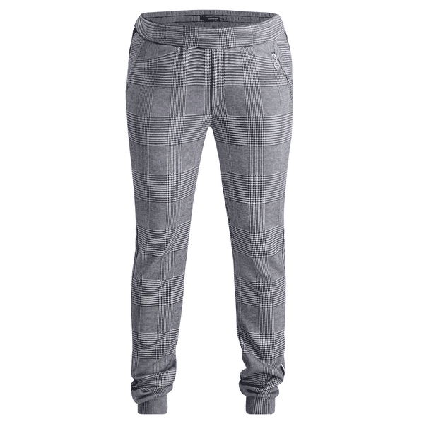 SUPERMOM Jogginghose Check Black