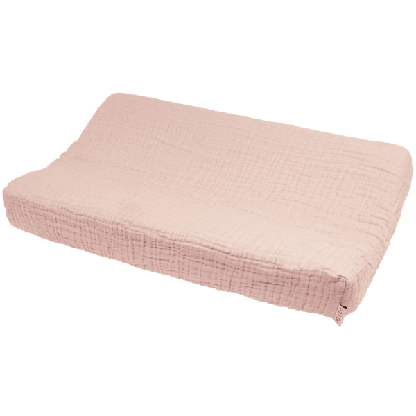 MEYCO Pokrowiec na przewijak Musslin Uni Soft Pink 50 x 70 cm