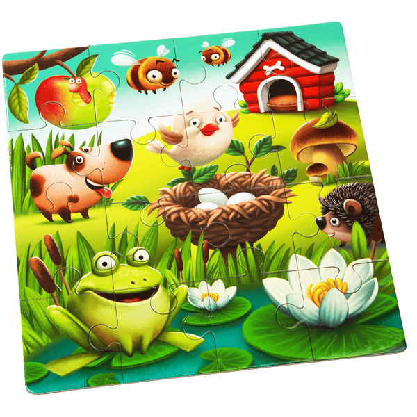 Cubika Puzzles 3 en 1 "Animales favoritos
