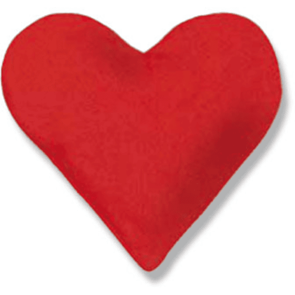 THERALINE Polštářek z třešňových pecek design: srdce vel. 26 x 27 cm