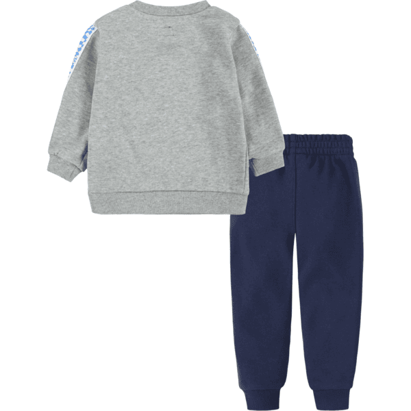 Converse Trui en joggingbroek grijs blauw pinkorblue