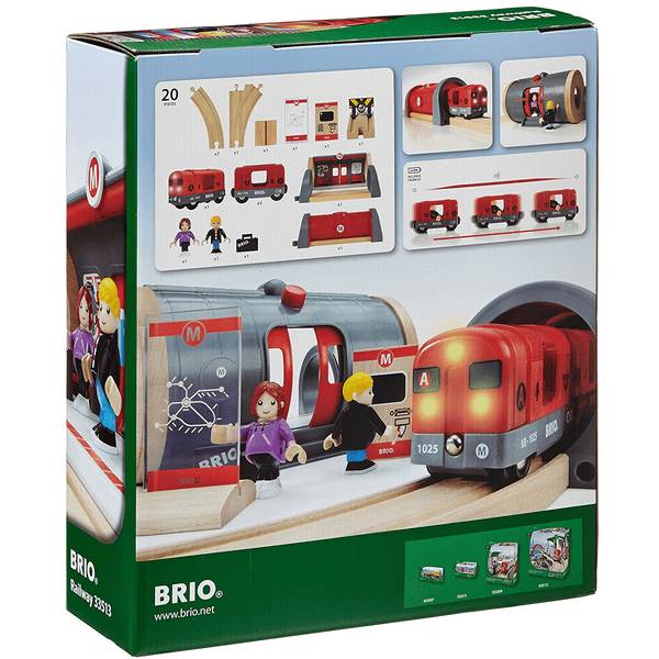 Brio best sale metro station