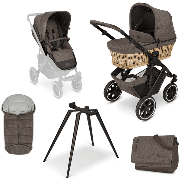 ABC DESIGN Kinderwagen Salsa 4 Air - Home Set Braid Fashion Edition