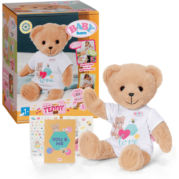 Zapf Creation BABY born® syngende bamse, tysk