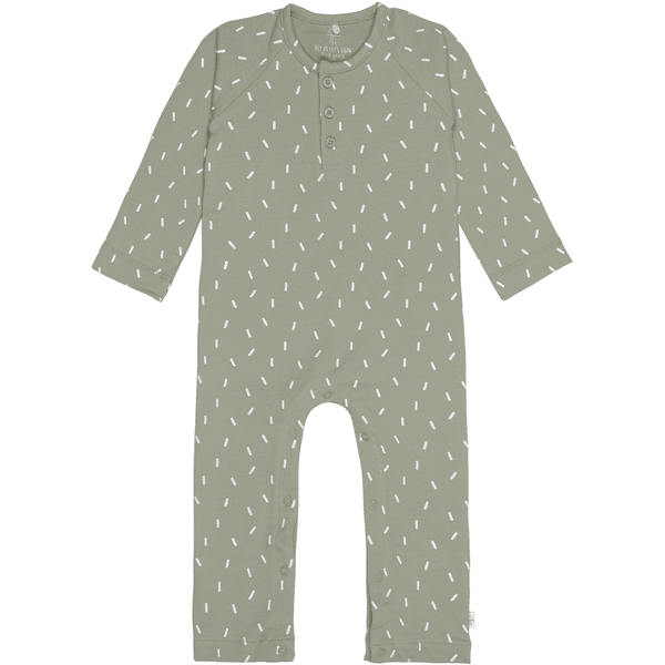 LÄSSIG Baby jumpsuit Spikkels olijf