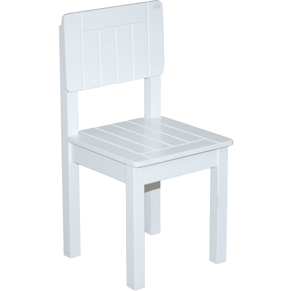 roba Chaise enfant bois blanc