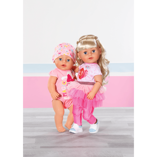 Zapf BABY born® Muñeca Sister Style Play 43 cm 