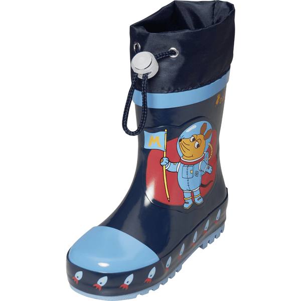 Playshoes Bottes enfant La souris espace caoutchouc 