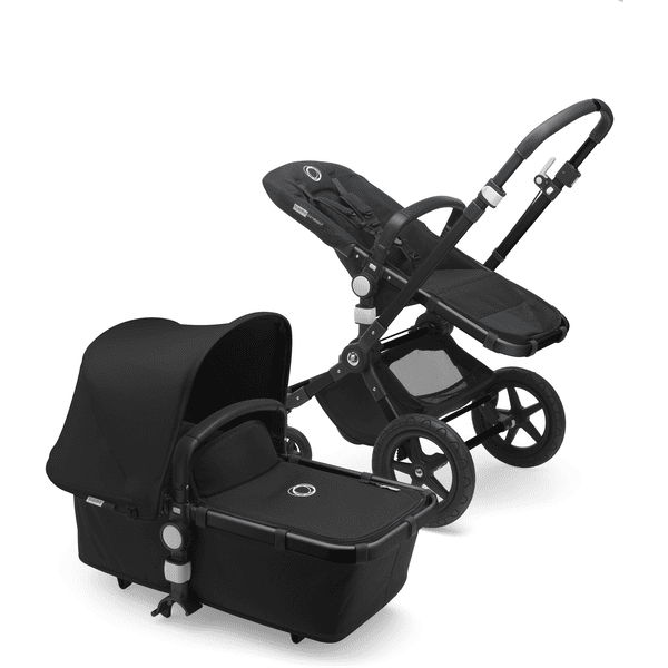 bugaboo Carro de bebé Combinado Cameleon 3 Plus Complete Negro / Negro 