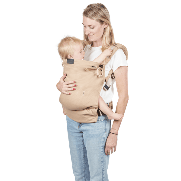 babymoov Mochila portabebés Moov & Boost Hazelnut Beige 