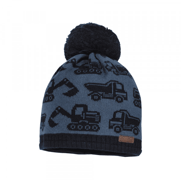 Maximo Czapka Construction Vehicles navy/denim