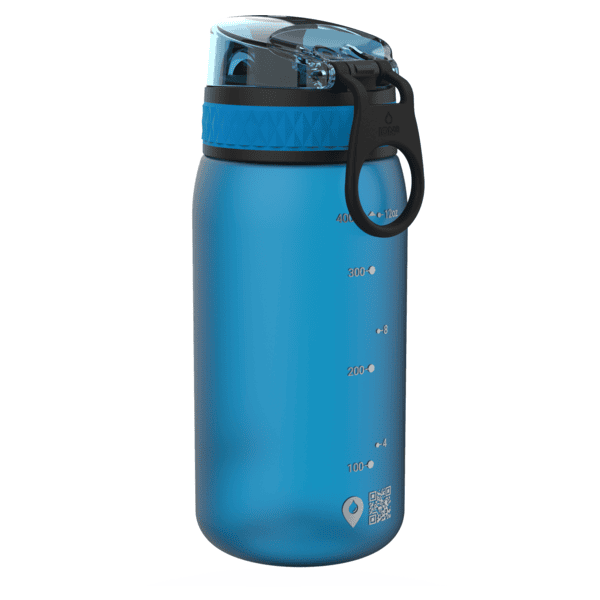 Ion8 fuga prueba botella de agua clara / de acero, BPA libre, azul, 560ml -   México