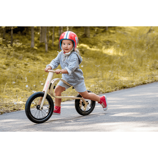 LEG & GO Bicicleta sin pedales Balance Bike 3 en 1 madera 