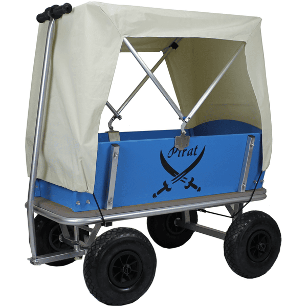 BEACHTREKKER Bollwagen - Handcart Style , Pirata con cubierta plegable