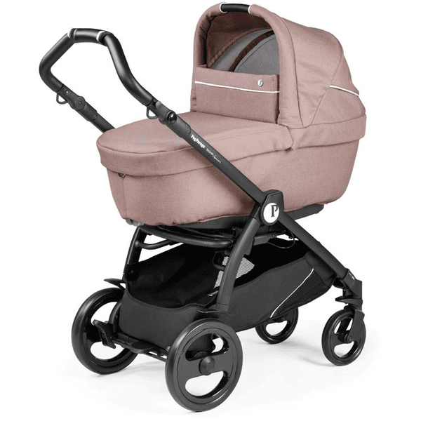 Poussette peg perego shop rose et noir