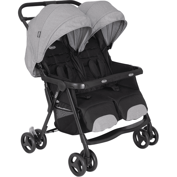 Graco Broer en zus kinderwagen Duo rider Steeple Gray