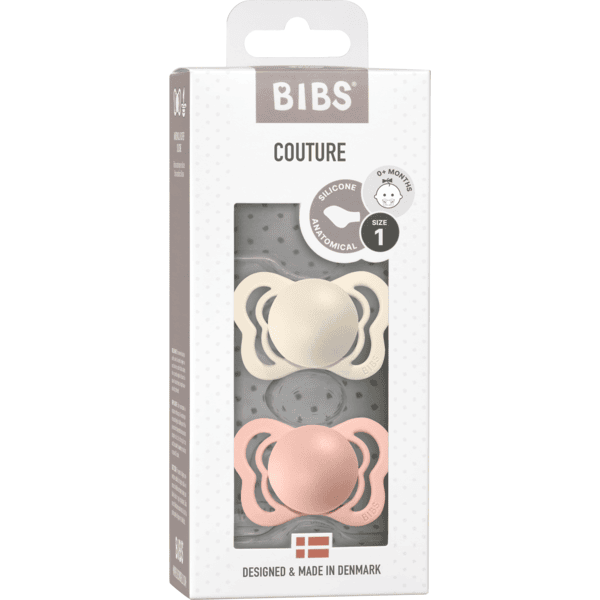 BIBS® Chupete Colour Tie Dye - Sage & Ivory 6-18 meses, 2pcs. 