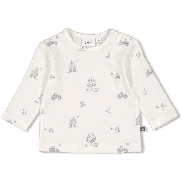 Feetje Langarmshirt AOP Farm Life Natur