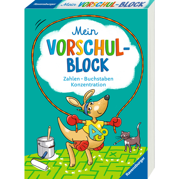 Ravensburger Mein Vorschulblock: Zahlen, Buchstaben, Konzentration