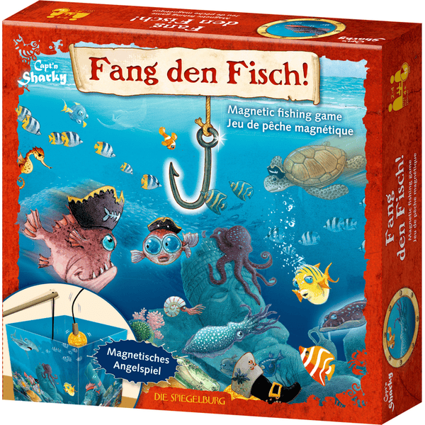 SPIEGELBURG COPPENRATH Rybářská hra "Chyť rybu!" Kapitán Sharky