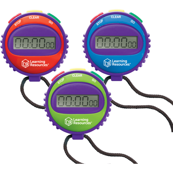 Learning Resources Cron metro infantil Simple Stopwatch