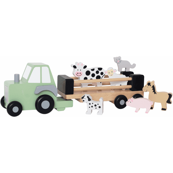 JaBaDaBaDo Tractor con animales