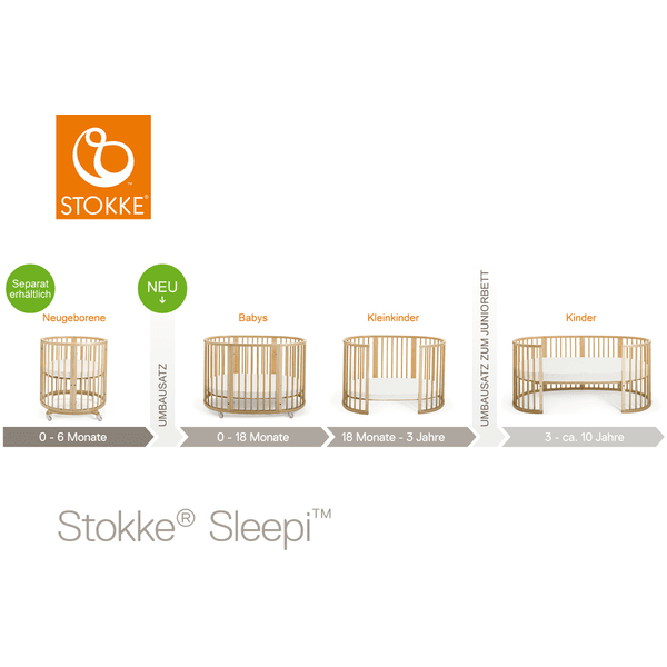 Stokke sleepi clearance bett