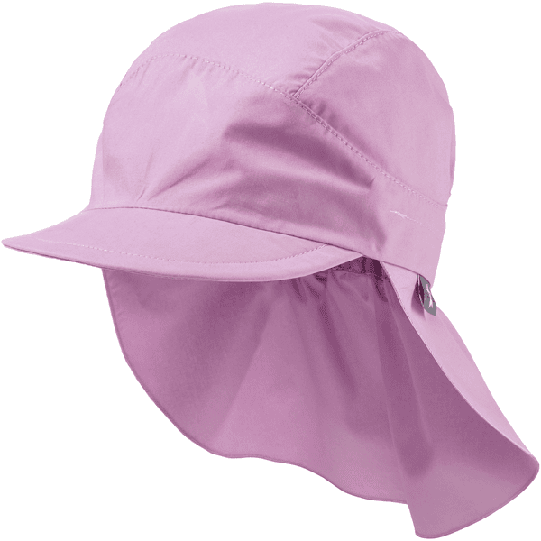 Sterntaler Peaked cap met nekbescherming bloesemroze