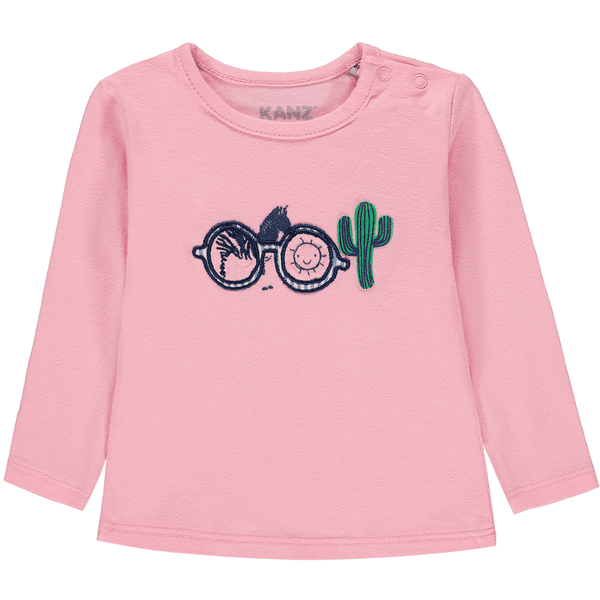 KANZ Girls Langarmshirt, lilac sachet|rose