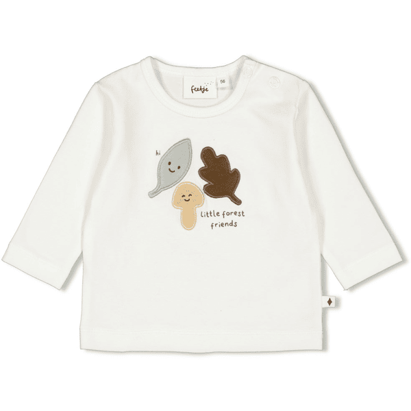 Feetje Langarmshirt AOP Little Forest Friends Natur