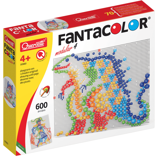 Quercetti FantaColor Modular 4 (600 Teile)