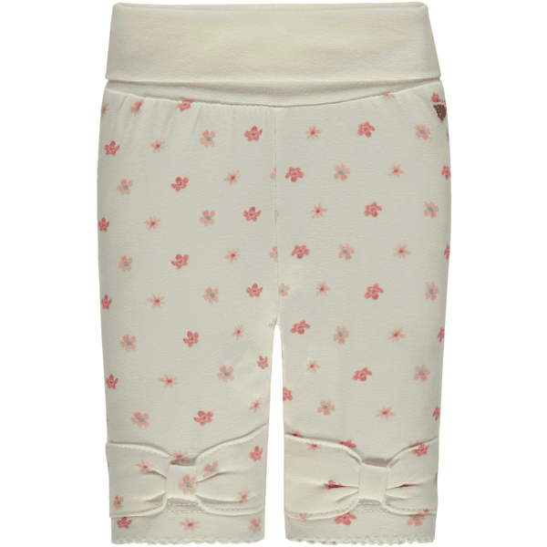 Steiff Girls Capri leggings med blomster