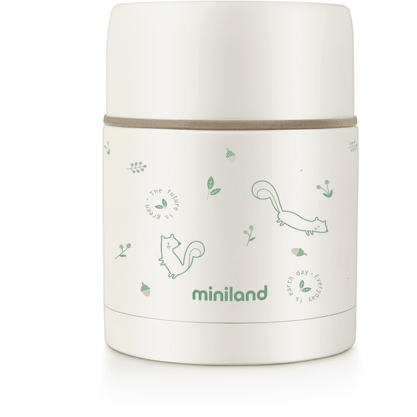 miniland Thermobehälter natur food thermos grün 600 ml