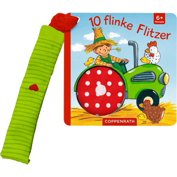 Coppenrath Mein Filz-Fühlbuch für den Buggy: 10 flinke Flitzer (Fühlen&begreifen)