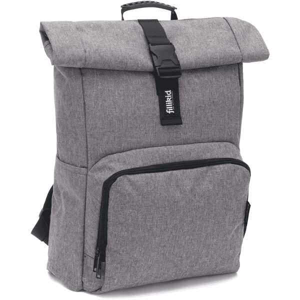 fillikid Wickelrucksack Tokio grau melange
