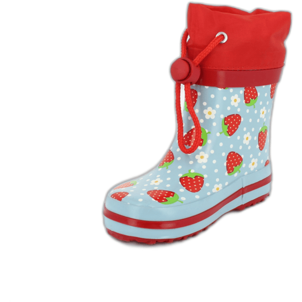 Beck gummistøvler jordbær lyseblå