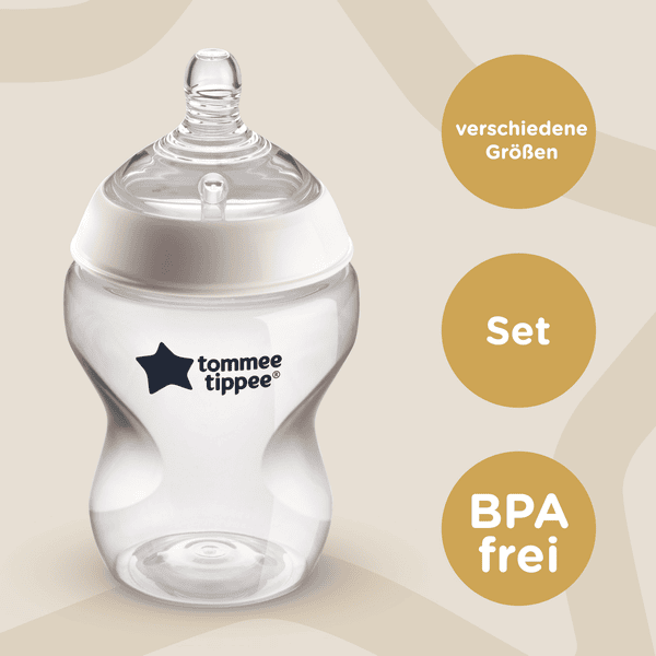 Tommee Tippee Bottiglie più vicine a Nature 4 x Anti colic bottle 260ml  trasparente 0m+ 